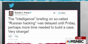 Schumer: Trump 'being really dumb' to fight with intel agencies  MSNBC