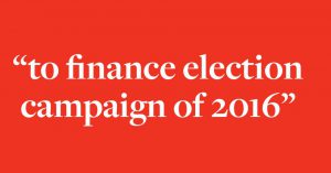 Secret Finding: 60 Russian Payments "To Finance Election Campaign Of 2016” : politics