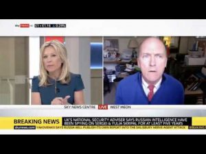 Sky News abruptly end interview with the former commander of British Armed Forces in Iraq after he goes off-script, questions why Assad would launch a chemical attack despite the fact he's winning the war, and so soon after Trump discussed leaving Syria -