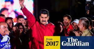 US hits Nicolás Maduro with sanctions after Venezuela's 'sham' election World news The Guardian