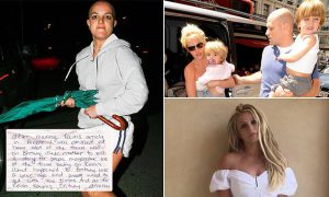 Britney Spears claims in never-before-seen letter she was silenced and threatened by her team Daily Mail Online