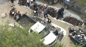 Man Arrested After More Than 1,000 Guns Found in Bel-Air Home During Investigation Into Selling, Manufacturing of Weapons KTLA