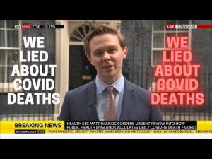 Uk goverment openly admit that they have been exaggerating covid 19 deaths - conspiracy