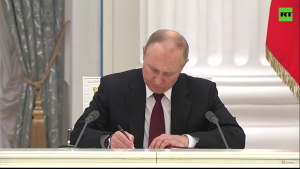 Putin Recognizes Donbass Independence as Violence Soars &ndash; Consortium News