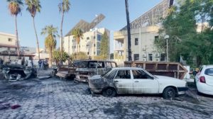 Who was behind the Gaza hospital blast – visual investigation – Channel 4 News